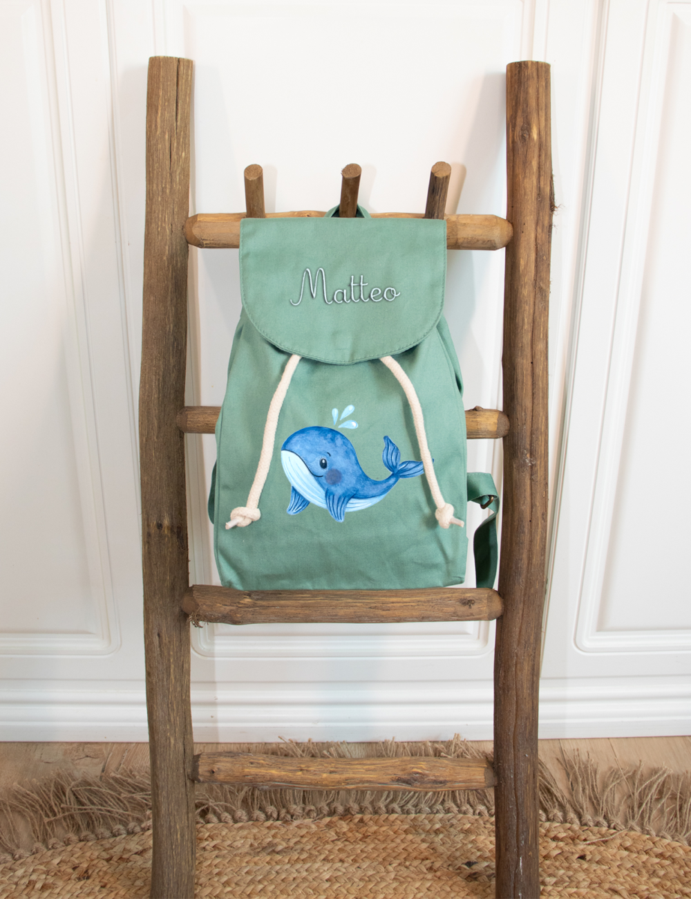 Zainetto in cotone canvas organico - immagine 7