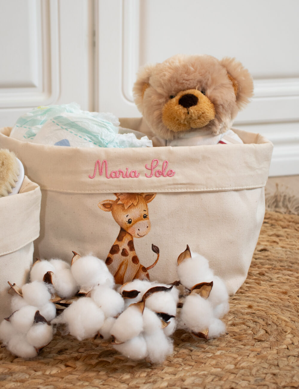 Organizer in cotone canvas organico - immagine 3