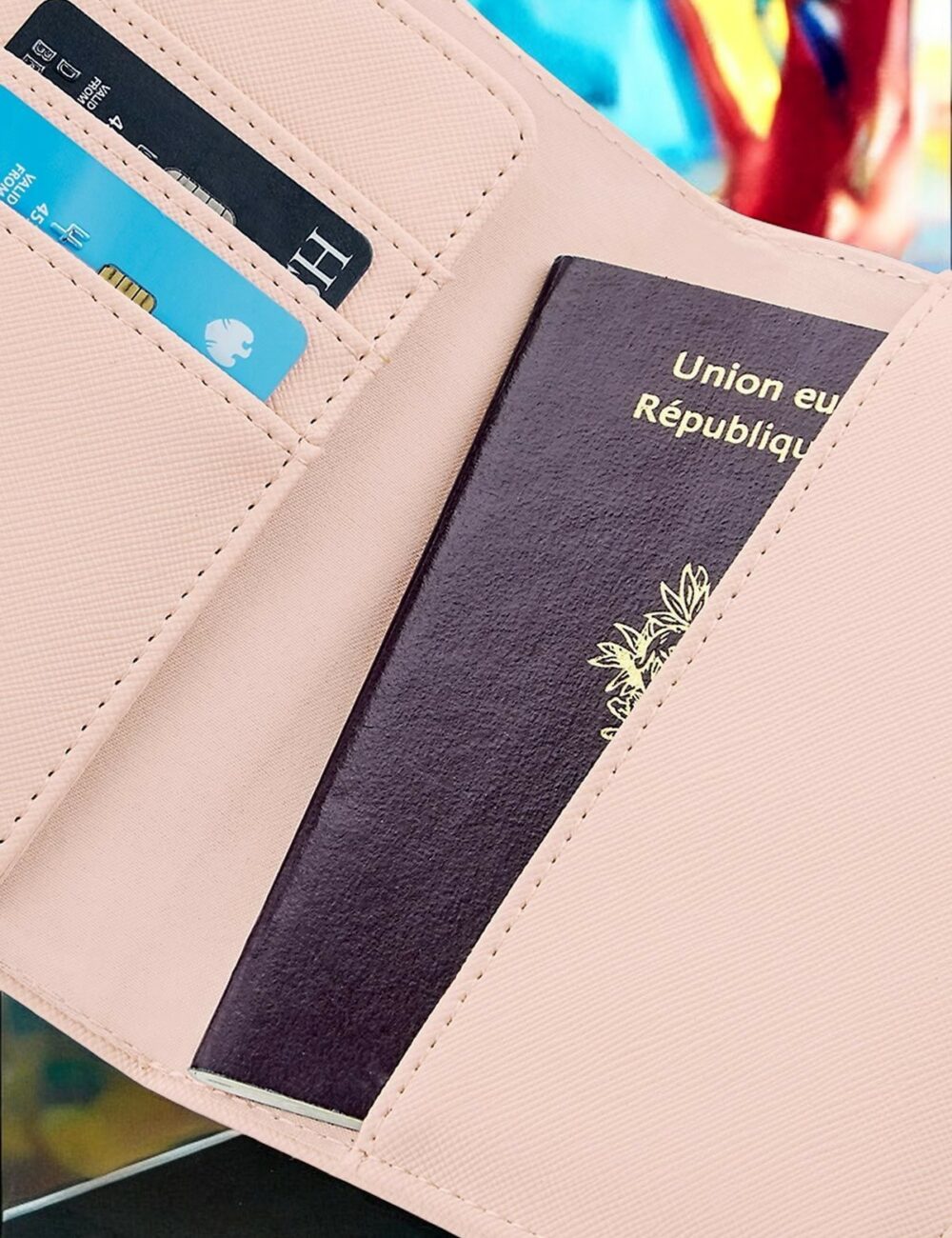 Travel Set in Simil Pelle Personalizzabile (Etichetta Valigia e Portapassaporto) - immagine 4