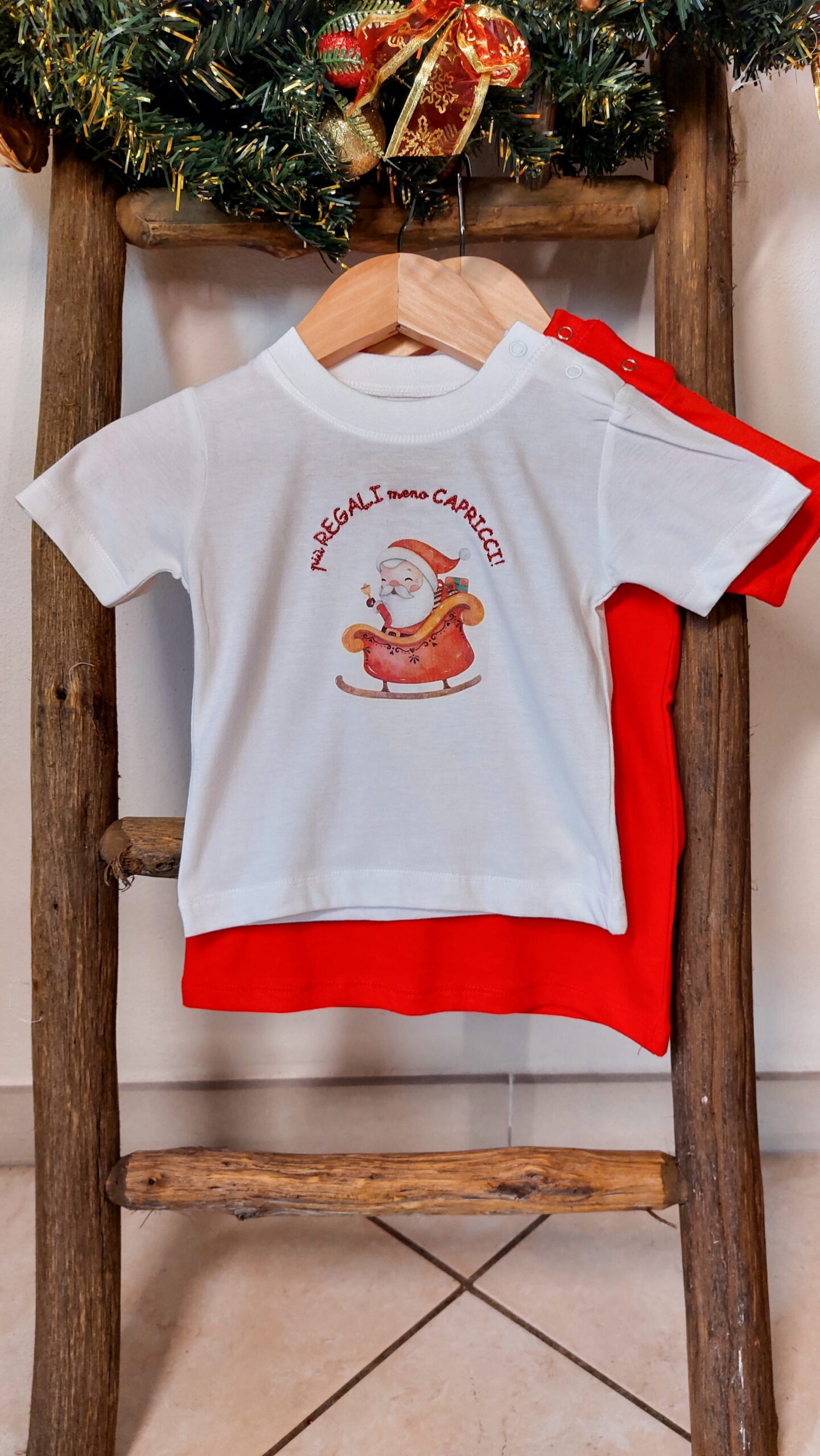 T-Shirt mezza manica natalizia