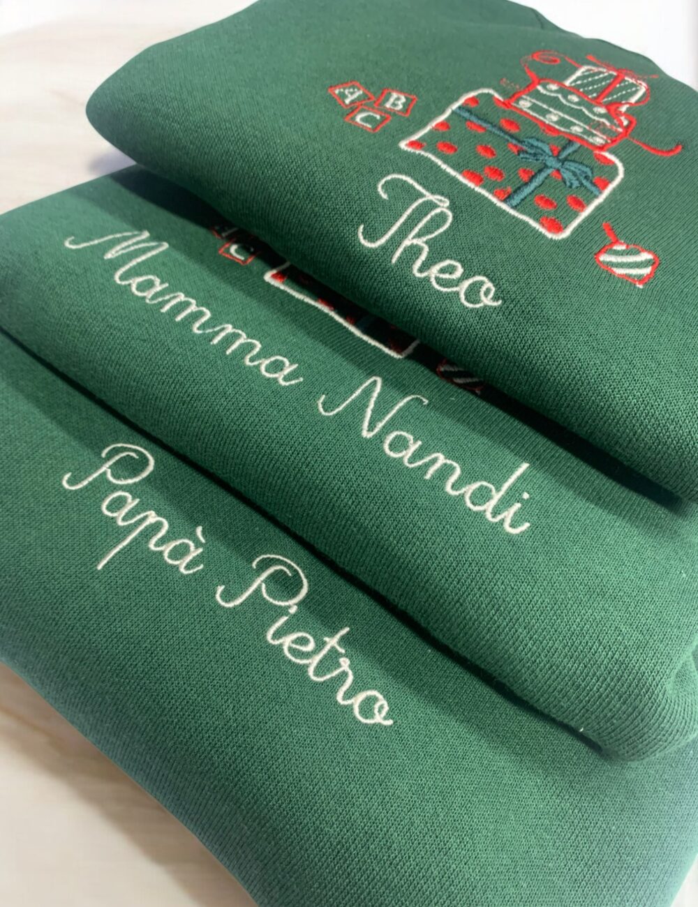 Set Felpa Family Natale