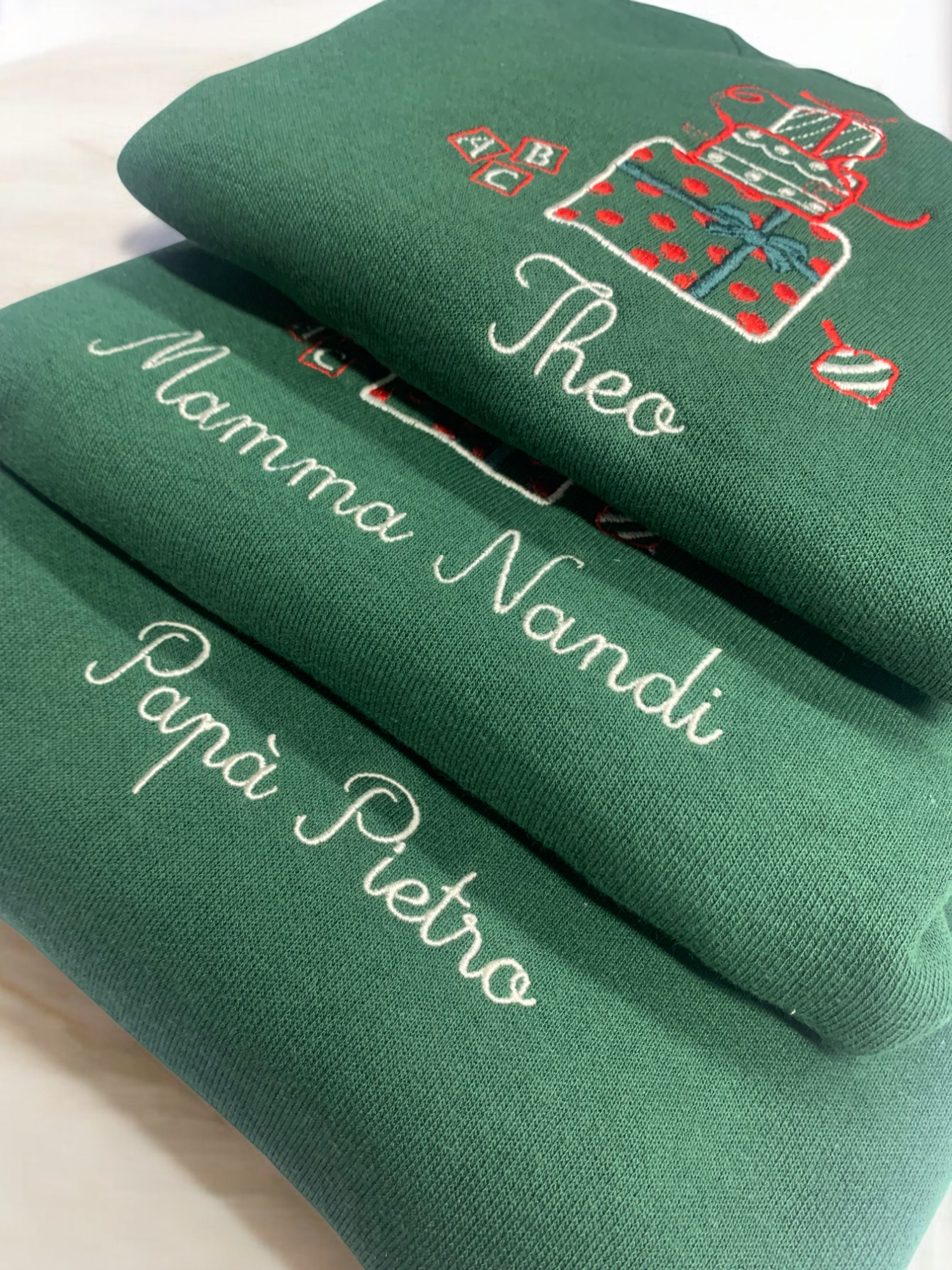 Set Felpa Family Natale